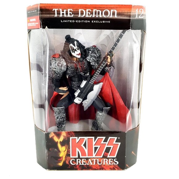 Kiss Creatures The Demon Limited Edition 12" Figure 2002 McFarlane New Sealed - Picture 1 of 10